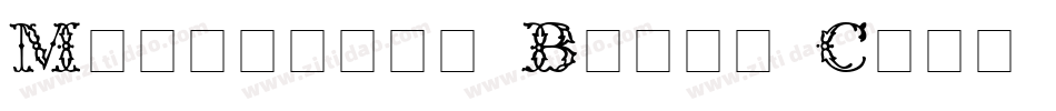 Monologue Black Caps SSi Normal字体转换